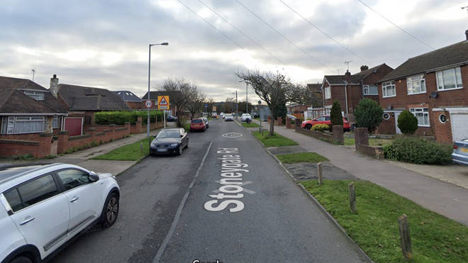 Officers were called to reports of a stabbing on Stoneygate Road, Challney, at around 4pm.