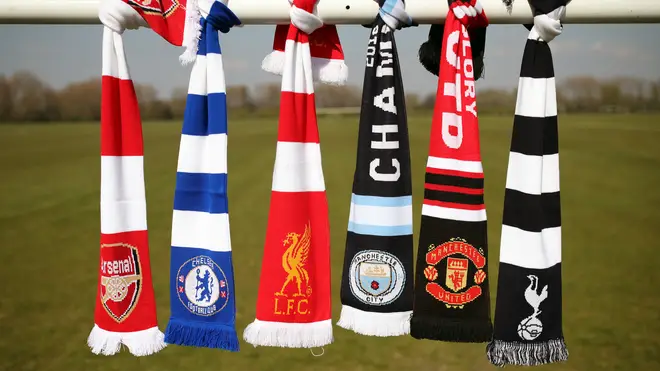 Arsenal, Chelsea, Liverpool, Manchester City, Manchester United and Tottenham have been fined £22m between them