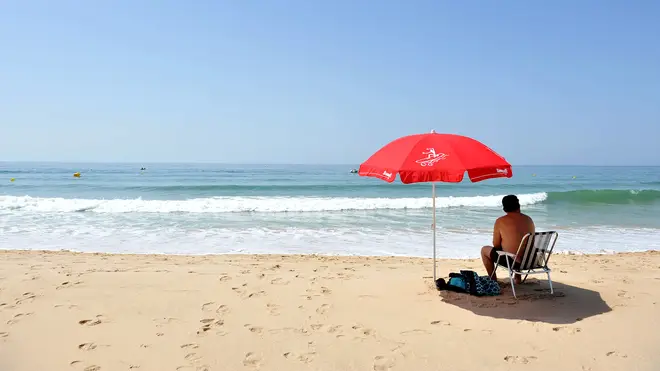 A beach in Portugal