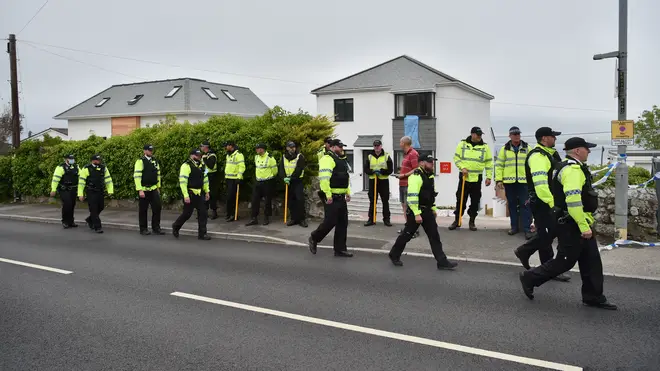 Thousands of police officers descended on Cornwall for the G7 summit