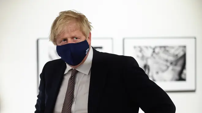 Boris Johnson said the spread of the Delta Covid variant is a "serious concern"