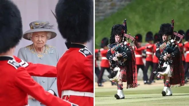 The Queen enjoyed her official birthday Trooping the Colour ceremony