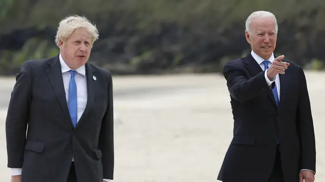Boris Johnson and Joe Biden have discussed the 'lab leak' theory of Covid's origins