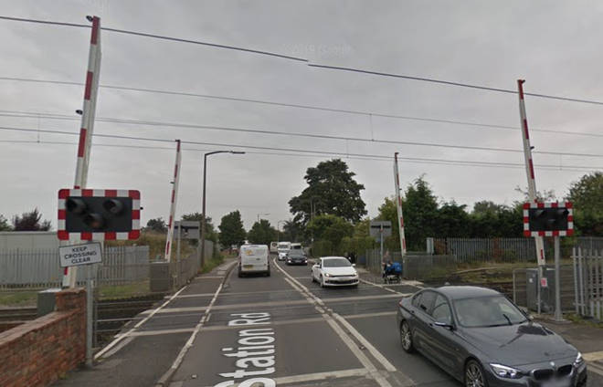 The incident happened at Rossington Level Crossing