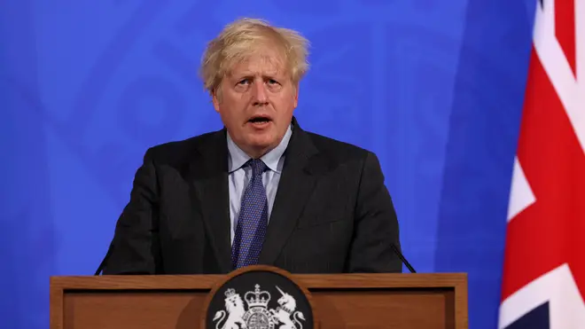 Boris Johnson announced the four-week delay at a press conference on Monday
