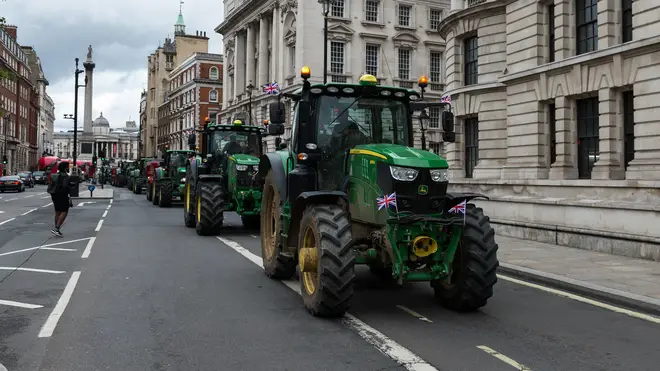 Some farmers and ministers have protested parts of the UK-Australia trade deal over the impact it could have on British agriculture