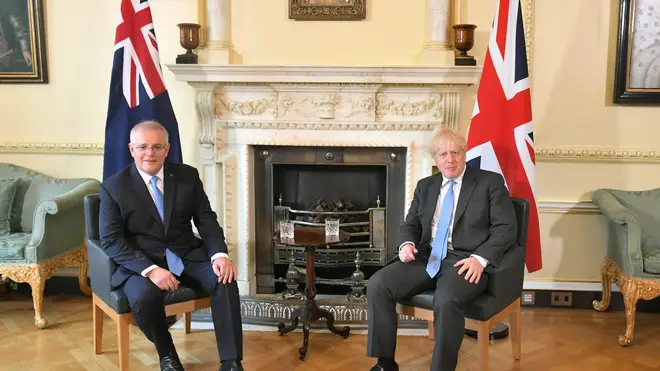A post-Brexit trade deal has been agreed between the UK and Australia
