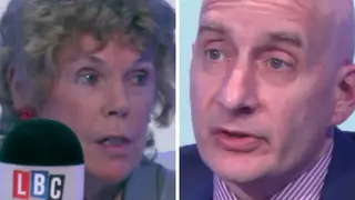 Brexiteer Kate Hoey sparked the row during an LBC debate