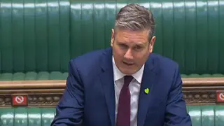 Labour leader Keir Starmer addressed the matter in the House of Commons.