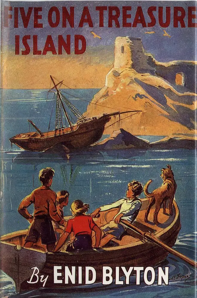 Enid Blyton was best known for her 'Famous Five' series of books