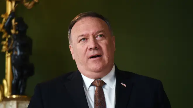 Former US secretary of state Mike Pompeo