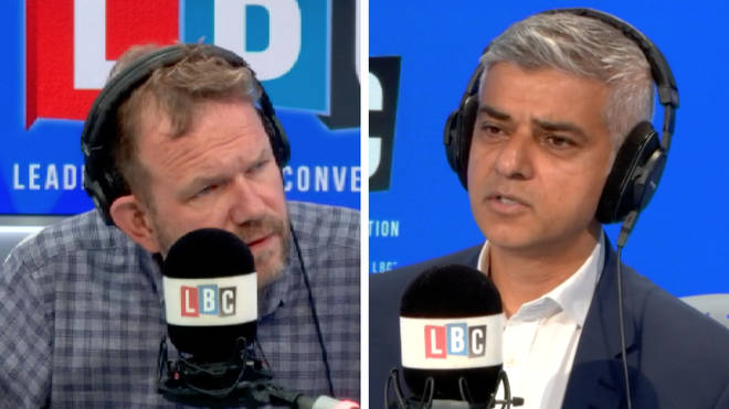 Sadiq Khan told LBC there will be a stronger police presence in areas of London hit hardest by knife crime
