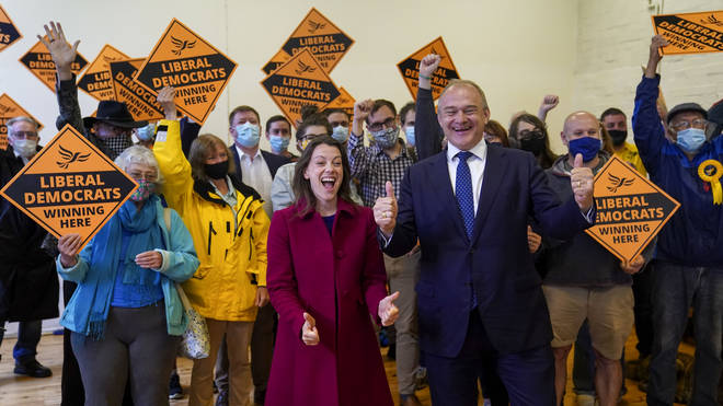 Lib Dem Sarah Green took 56.7% of the vote to secure a majority of 8,028 over the second-placed Tories