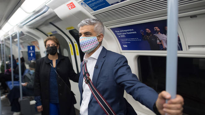 Sadiq Khan has pledged mobile coverage throughout the network by 2024