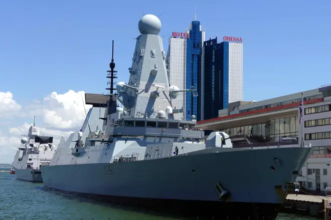 HMS Defender has visited Ukraine