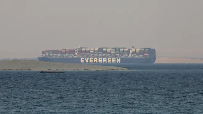 The Ever Given cargo ship