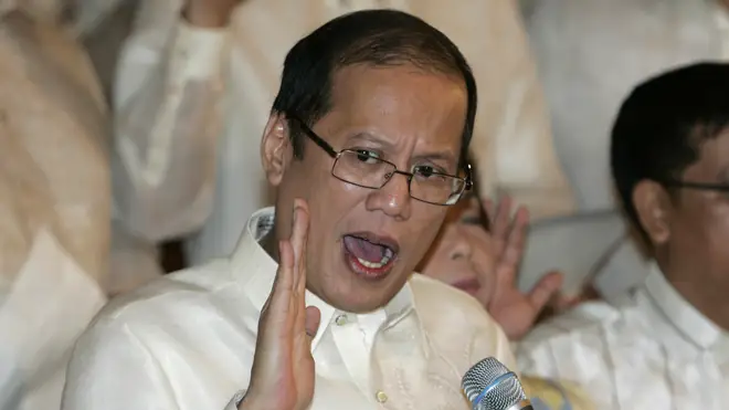 File photo of former Philippine President Benigno Aquino III