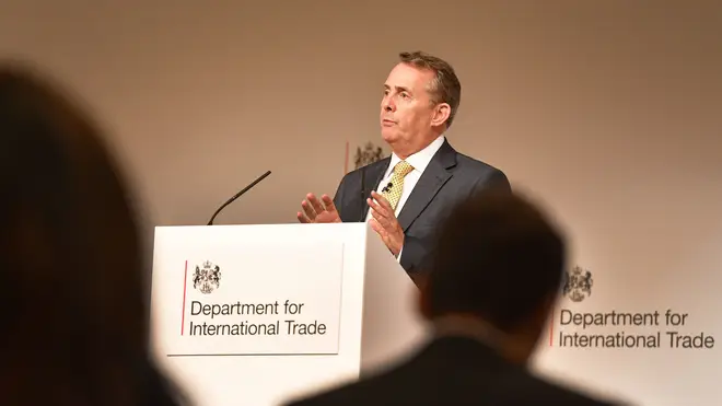 Dr Liam Fox, the International Trade Secretary