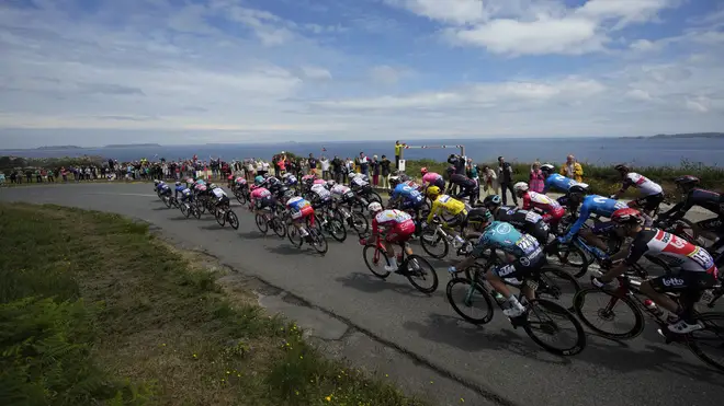 The crash occurred on the first day of the Tour de France.