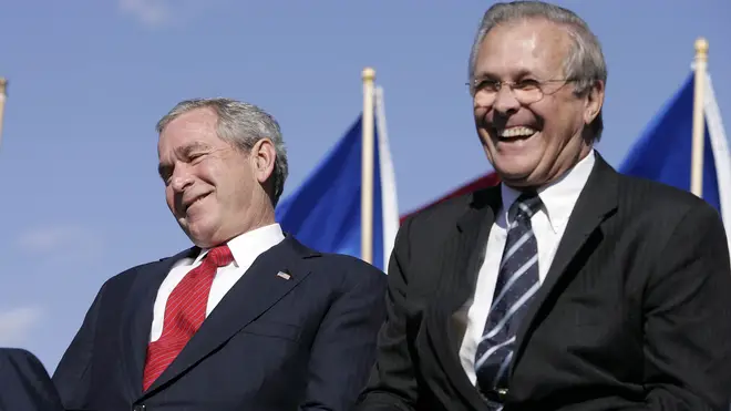 Donald Rumsfeld served under President George W Bush