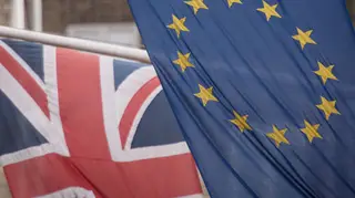 EU Britain flag