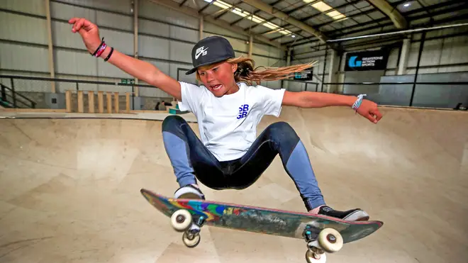 Sky Brown is the youngest ever member of Team GB competing in the summer Olympics.