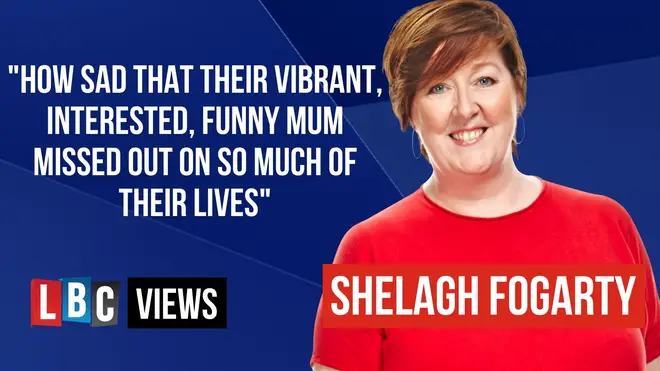 Shelagh Fogarty gives her LBC View. Picture: LBC