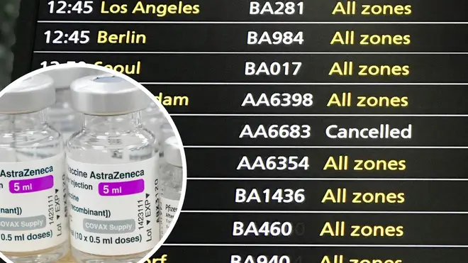 Millions of British holidaymakers could have plans disrupted if they have had a specific AstraZeneca vaccine