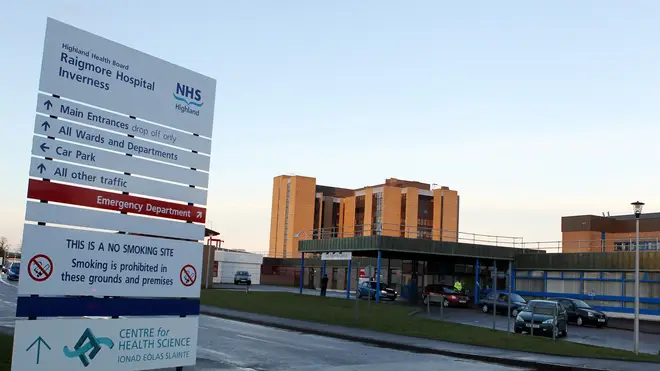 Raigmore Hospital in Inverness has declared a "code black" as Scotland's infection rate climbs to the highest in Europe