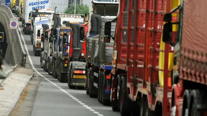 Lorry drivers have had their hours extended temporarily to help fix the shortage.