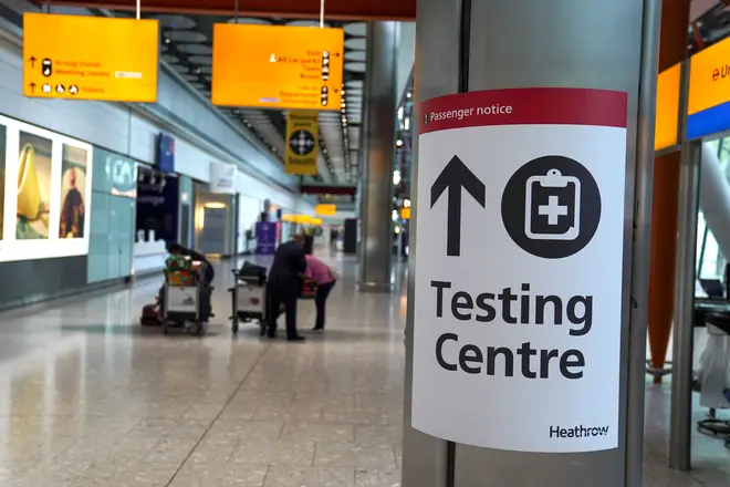 PCR tests will still be required for fully vaccinated travellers entering the UK.