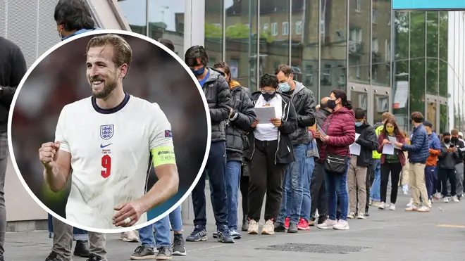 A walk in vaccination centre in Hackney will close early on Sunday after Harry Kane fired England into the Euro 2020 final.