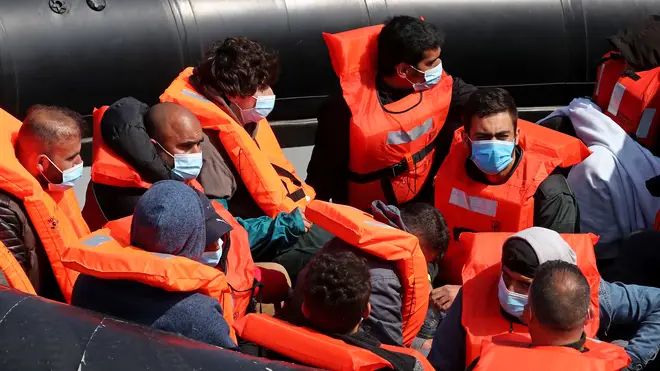Migrants crossing the English Channel to claim asylum in the UK will not be prosecuted.