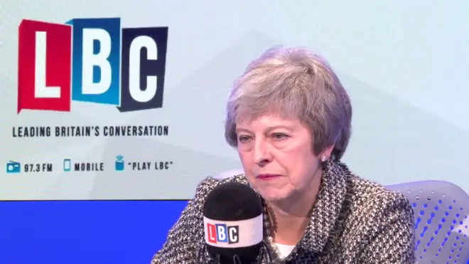 Caller tells Theresa May to stand aside
