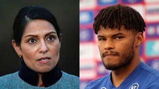 Tyrone Mings hit out at the home secretary over her response to racial abuse
