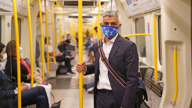 The Mayor of London has asked Transport for London to extend the mask-wearing mandate after July 19