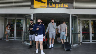 Brits arrive in Ibiza, which will be added to the amber list from Monday