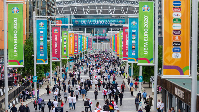 Two arrests have been made after the Euro 2020 final