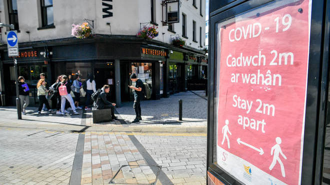 Covid restrictions in Wales have eased as of today