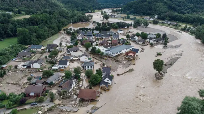 Floods have devastated Germany and Belgium