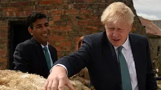Boris Johnson and Rishi Sunak sparked fury earlier this morning