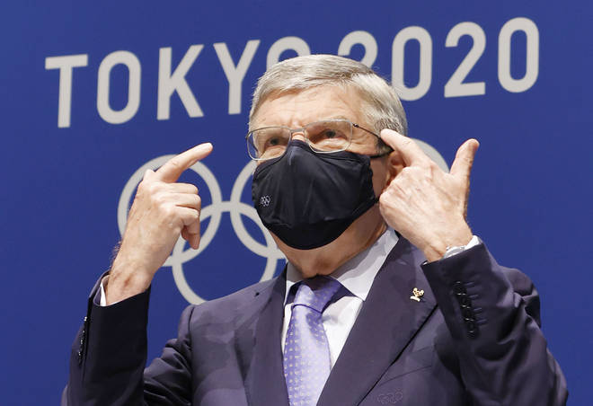 Just last week IOC President Thomas Bach claimed there was "zero" risk of athletes passing on the virus to others at the Olympic Village.