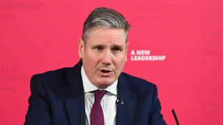 Sir Keir Starmer launched a scathing attack on the government's handling of the pandemic