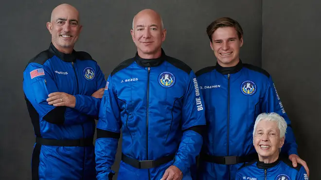 Watch again: Jeff Bezos' Blue Origin spaceflight launch