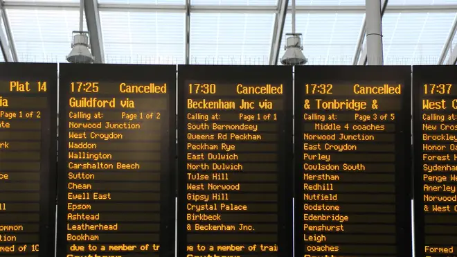 Networks across England will see cancellations and line closures as high numbers of staff are told to isolate