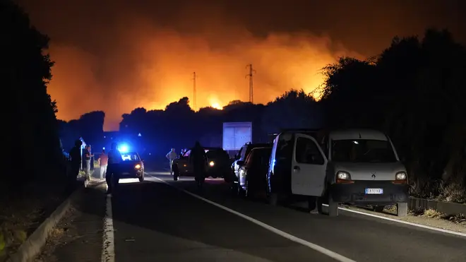Italy Fires