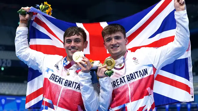 Tom Daley and Matty Lee have won the gold medal in the men's synchronised 10 metres platform