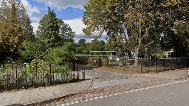 The newborn baby was found dead in Manor Park, Aldershot