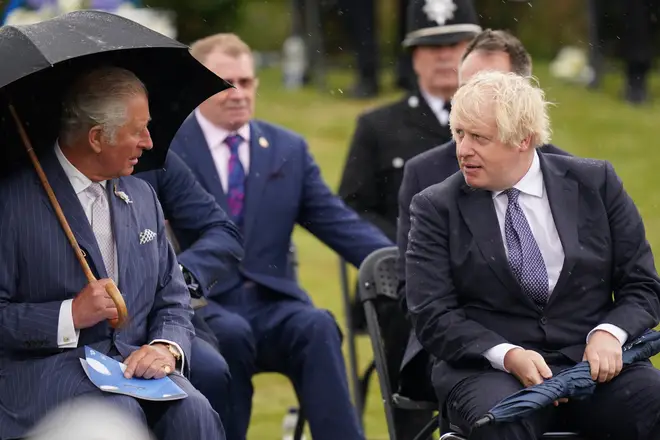 Prince Charles and Boris Johnson both paid tribute to fallen police officers