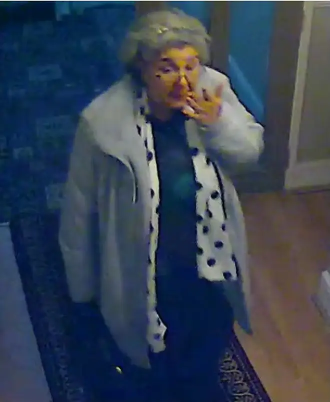 Lakatos at the Cricklewood Lodge Hotel where she stayed before the heist